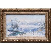 Картина маслом "Иней" Селенских
