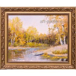 Картина маслом "Теплая осень" Селенских Картина маслом "Теплая осень" Селенских