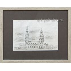 Графика "Рождественская церковь" Д.Парм Графика "Рождественская церковь" Д.Парм