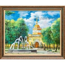 Картина маслом "Адмиралтейство" Васильев