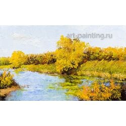 Картина маслом "Тепло осени" Селенских