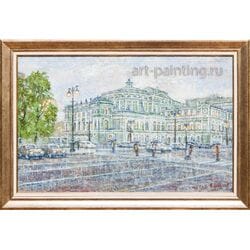Картина маслом "Мариинский театр" Петров