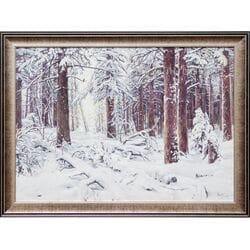 Картина маслом "Зима" Копия Шишкина. И. Жебровский Картина маслом "Зима" Копия Шишкина. И. Жебровский
