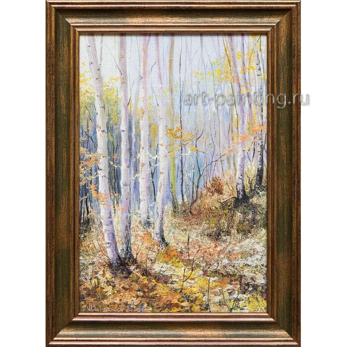 Картина маслом "Осень" Голованов