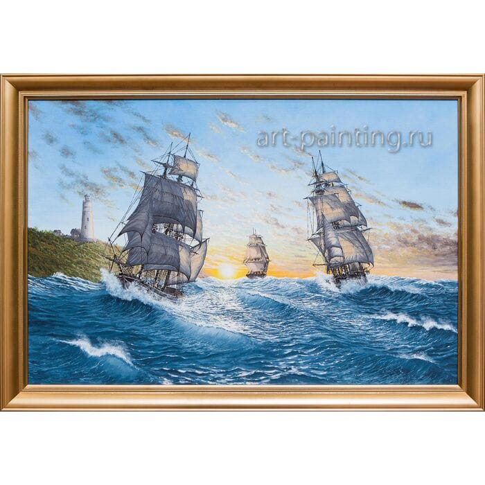 Картина маслом "Возвращение домой" Зобнин Картина маслом "Возвращение домой" Зобнин
