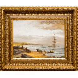 Картина маслом "Морской пейзаж" Шумайлов Картина маслом "Морской пейзаж" Шумайлов