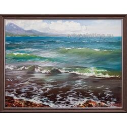 Картина маслом "Море" Щербак