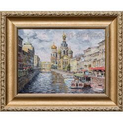 Картина маслом "Спас" Галатов