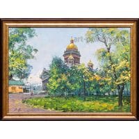Картина маслом "Исаакиевский собор" Саидов