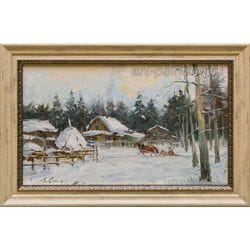 Картина маслом "Глубинка" Саидов Картина маслом "Глубинка" Саидов