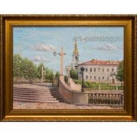 Картина маслом "Санкт-Петербург" Шафиев