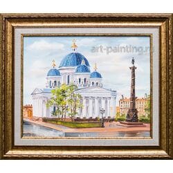 Картина маслом "Троицкий собор" Чвырева
