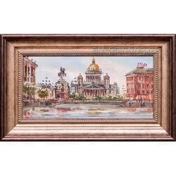 Картина масло "Исаакиевский собор" Шеренкова