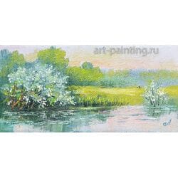 Картина масло "Пейзаж" Селенских Картина масло "Пейзаж" Селенских