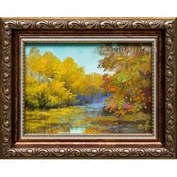 Картина масло "Пейзаж" Селенских Картина масло "Пейзаж" Селенских