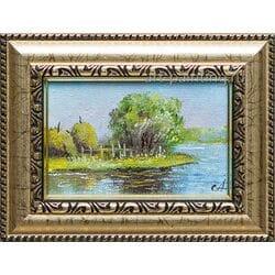 Картина масло "Пейзаж" Селенских Картина масло "Пейзаж" Селенских