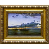 Картина маслом "Морской пейзаж" Иордан