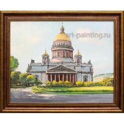 Картина маслом "Исаакий" Воробьев
