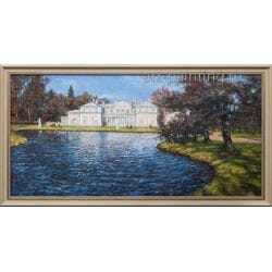 Картина маслом «Китайский дворец» Добровольский