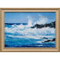 Картина маслом «Белое море» Огарева
