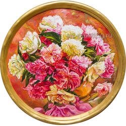 Картина маслом «Розовый букет» Ракутов Картина маслом «Розовый букет» Ракутов