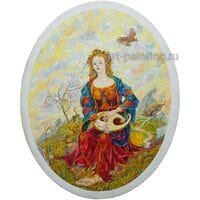 Картина маслом "Мелодия" Горлов