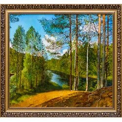 Картина маслом "Карельский берег" Егоров