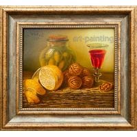 Картина маслом «Красное вино» Чепуков